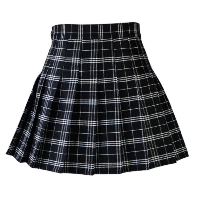 Lavaport School Girls Plaid Skirt Women ...